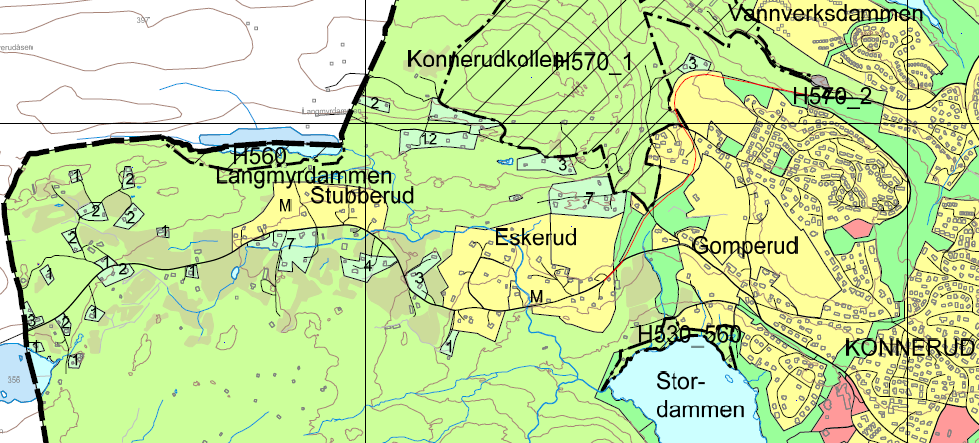 Særskilte bestemmelser Kommuneplanens arealdel, vedtatt 05.10.2015 Utdrag fra pkt. 9.