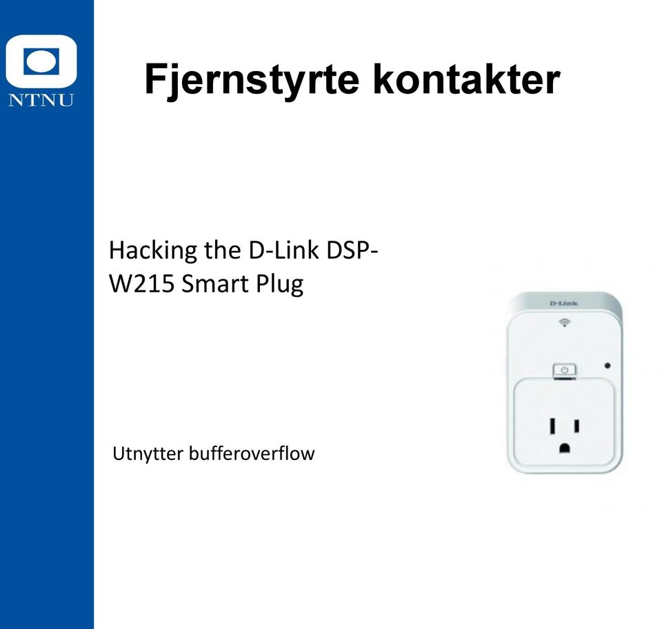 DSP- W215 Smart Plug