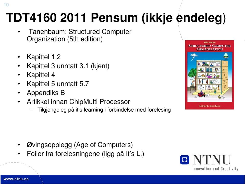 7 Appendiks B Artikkel innan ChipMulti Processor Tilgjengeleg på it s learning i