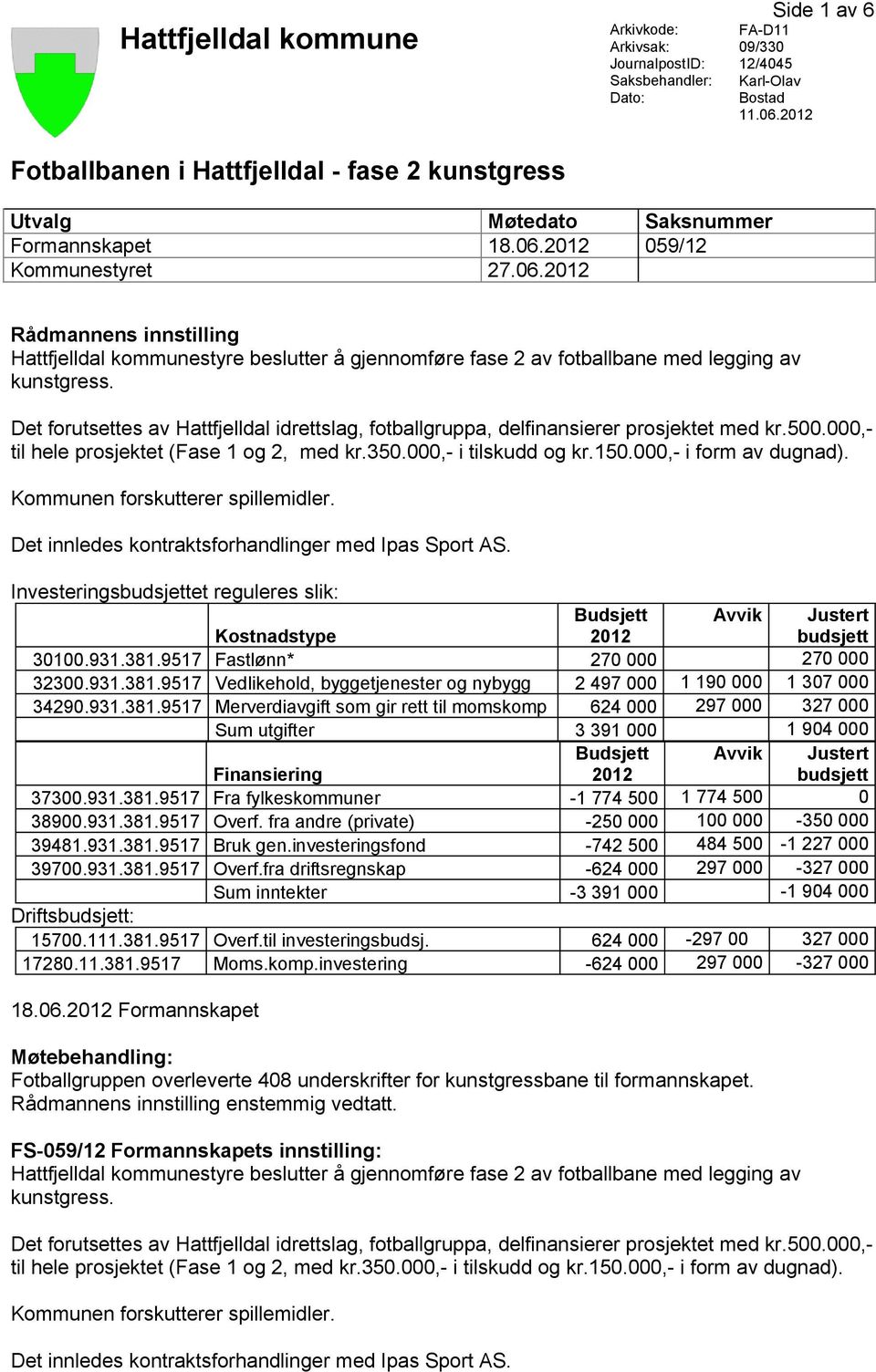 059/12 Kommunestyret 27.06.