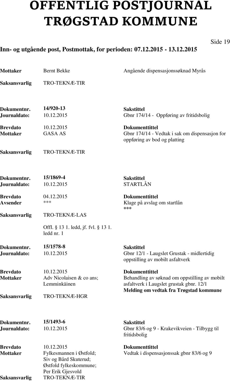 2015 STARTLÅN Brevdato 04.12.