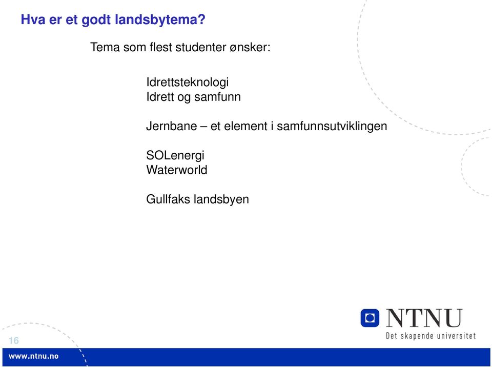 Idrettsteknologi Idrett og samfunn Jernbane