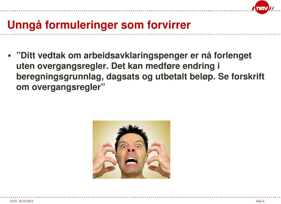 overgangsregler.