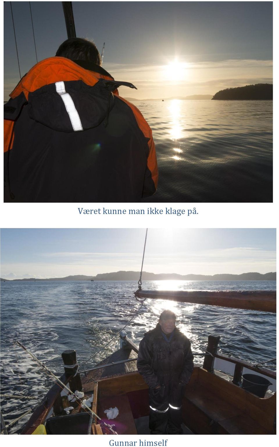 klage på.