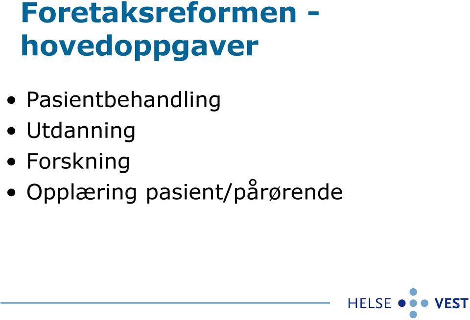 Pasientbehandling