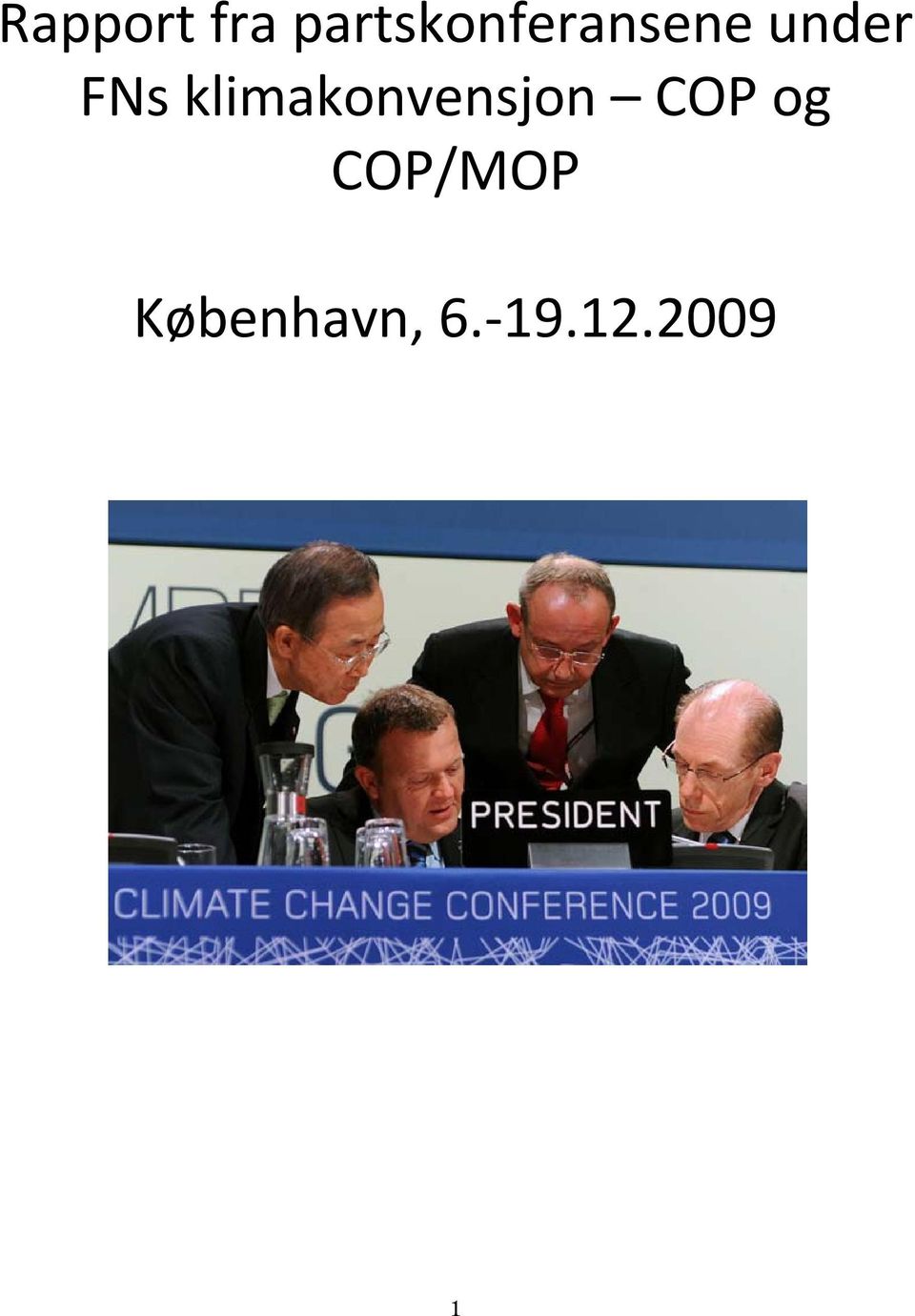 FNs klimakonvensjon COP