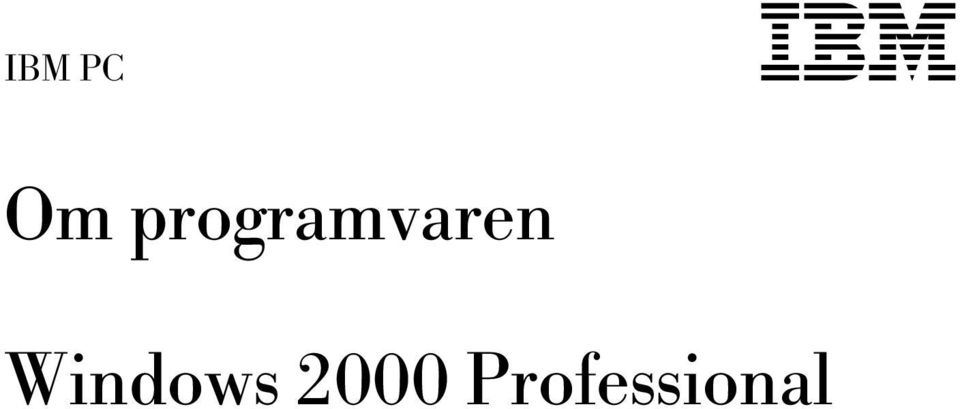 programvaren