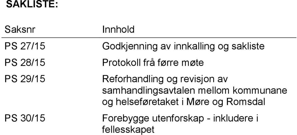 Reforhandling og revisjon av samhandlingsavtalen mellom kommunane og