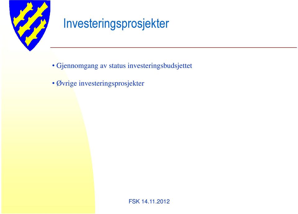 investeringsbudsjettet