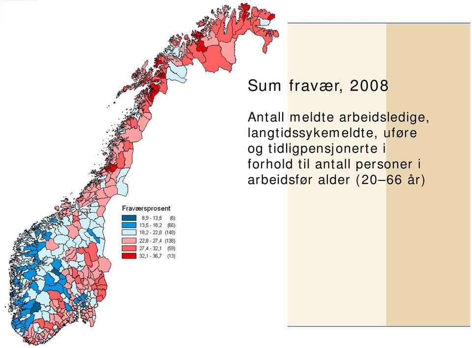 uføre og tidligpensjonerte i forhold