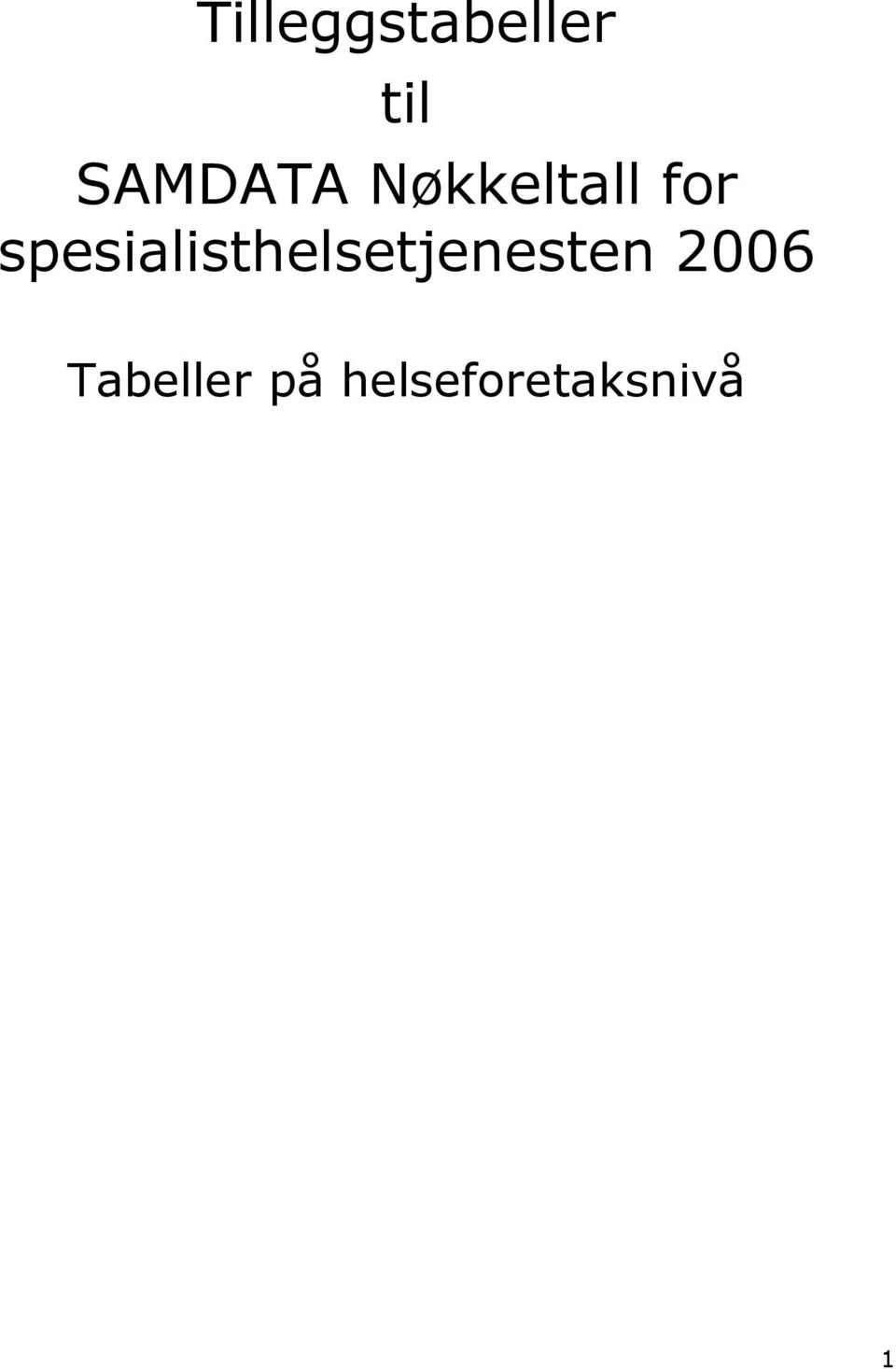 spesialisthelsetjenesten