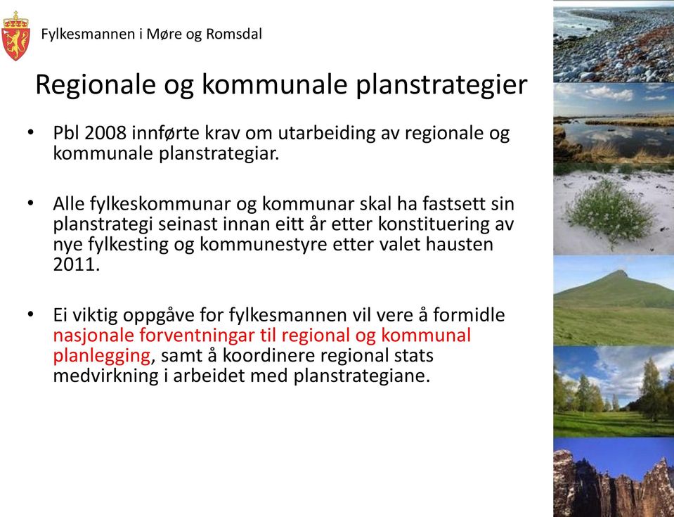 fylkesting og kommunestyre etter valet hausten 2011.