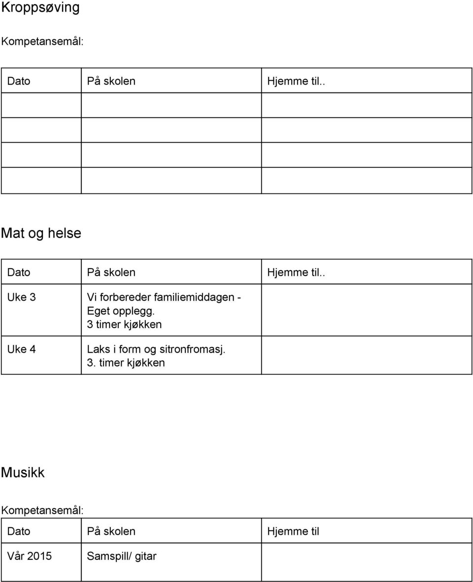 3 timer kjøkken Laks i form og sitronfromasj. 3.