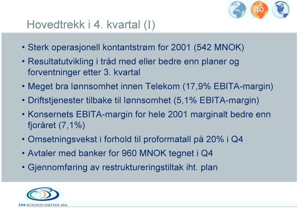 forventninger etter 3.