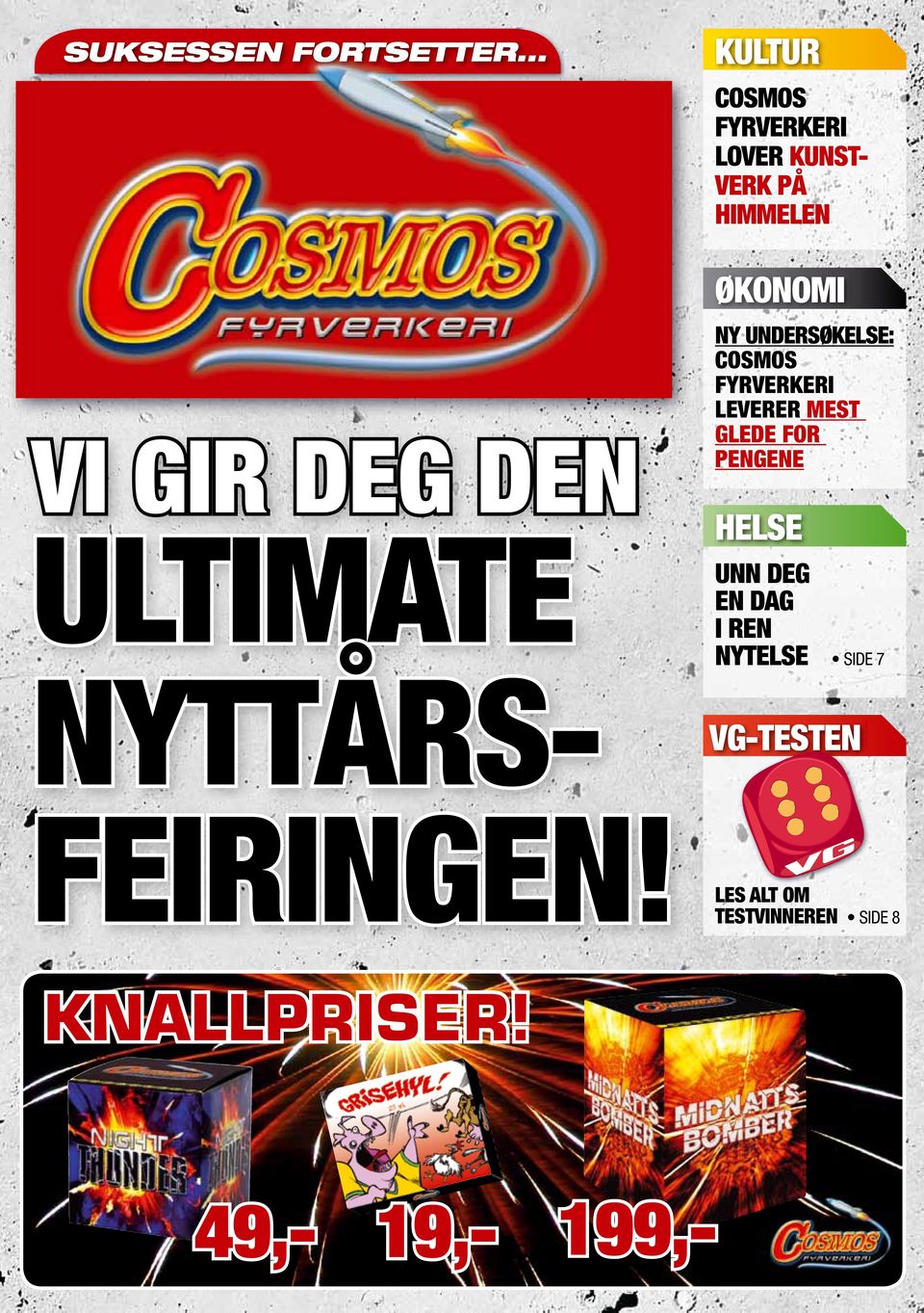 ULTIMATE NYTTÅRS- FEIRINGEN!