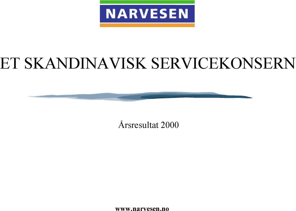 Årsresultat 2000