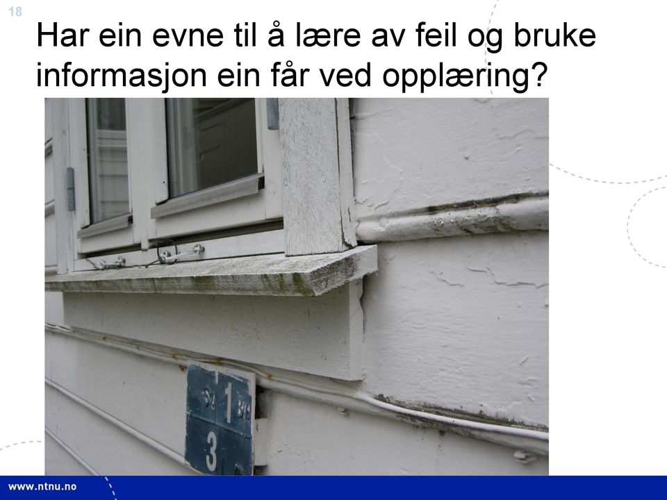 bruke informasjon