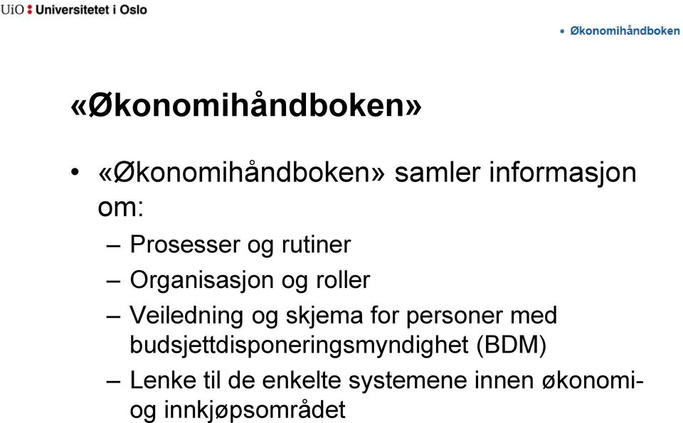 skjema for personer med budsjettdisponeringsmyndighet (BDM)