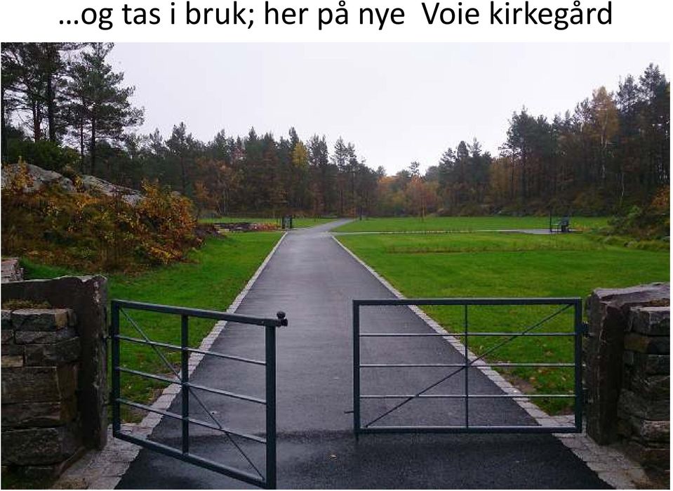 på nye