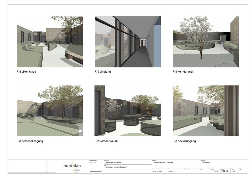 3D-illustrasjonar - Tunhage epost: post@nordplan.