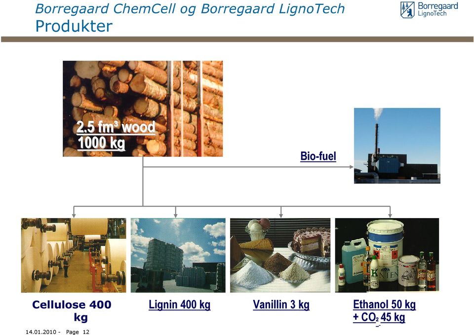 5 fm³ wood 1000 kg Bio-fuel Cellulose 400