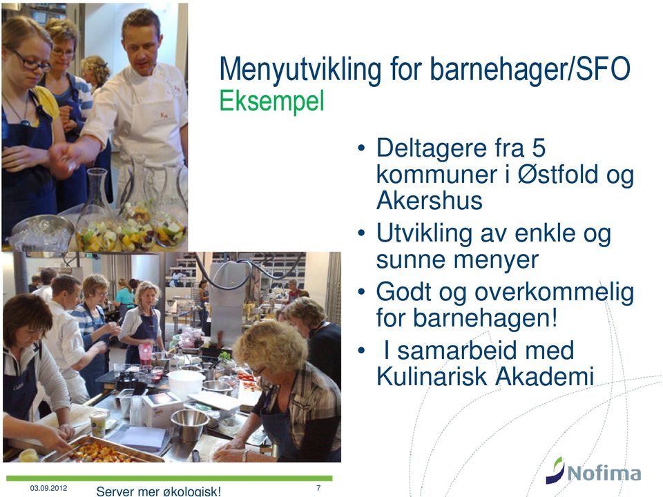 Deltagere fra 5 kommuner i Østfold og Akershus Utvikling av enkle og