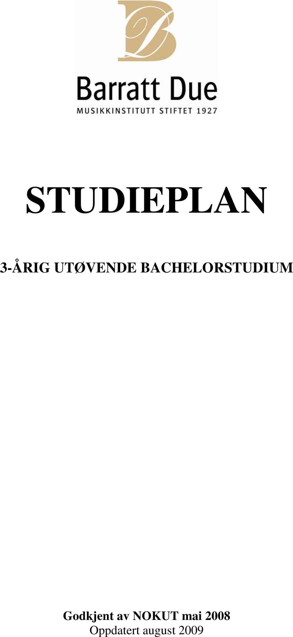 BACHELORSTUDIUM