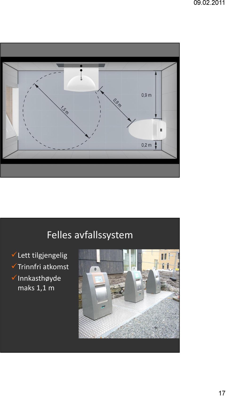 Innkasthøyde maks