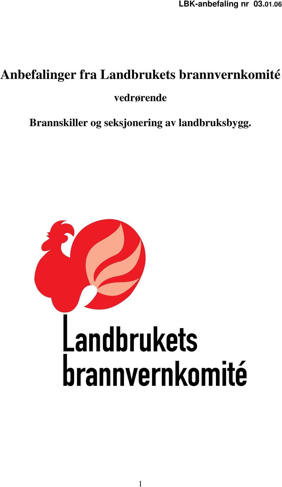 brannvernkomité vedrørende