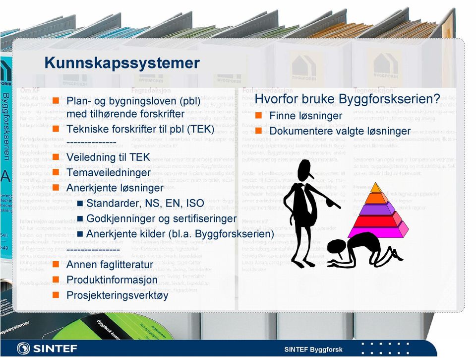 Godkjenninger og sertifiseringer Anerkjente kilder (bl.a.