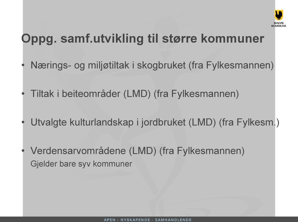 (fra Fylkesmannen) Tiltak i beiteområder (LMD) (fra Fylkesmannen)