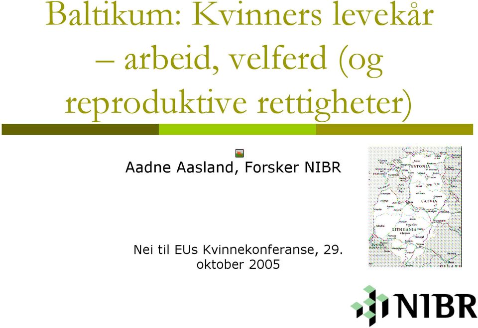 rettigheter) Aadne Aasland, Forsker