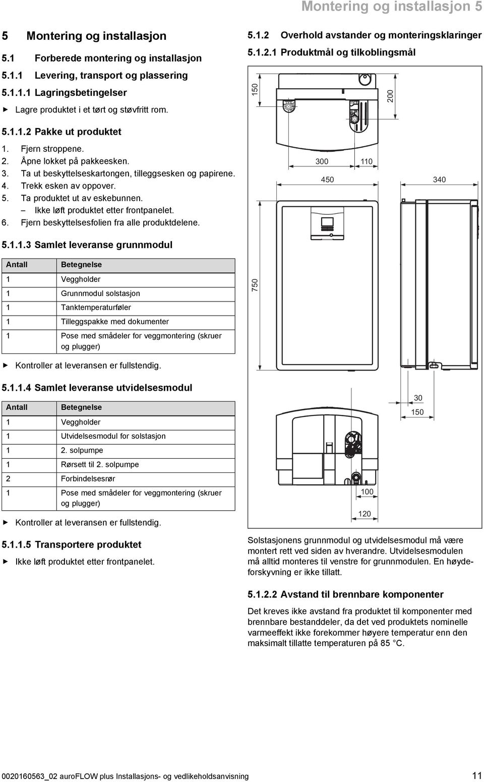 Ta ut beskyttelseskartongen, tilleggsesken og papirene. 4. Trekk esken av oppover. 5. Ta produktet ut av eskebunnen. Ikke løft produktet etter frontpanelet. 6.