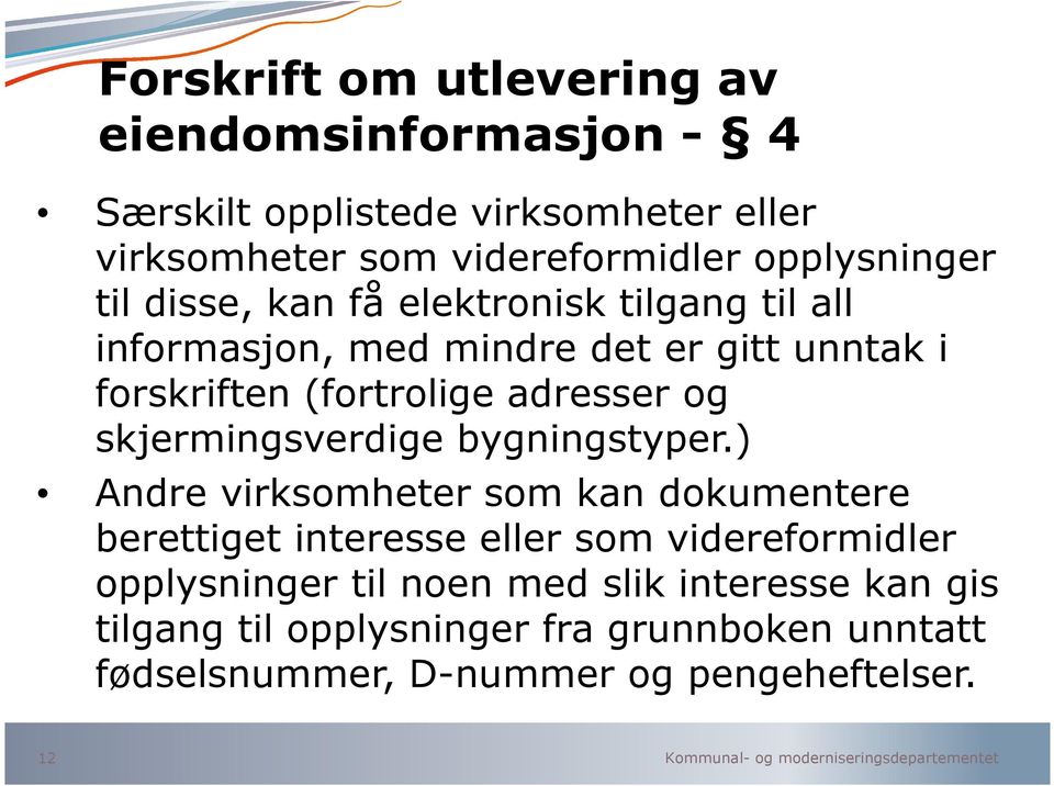 skjermingsverdige bygningstyper.