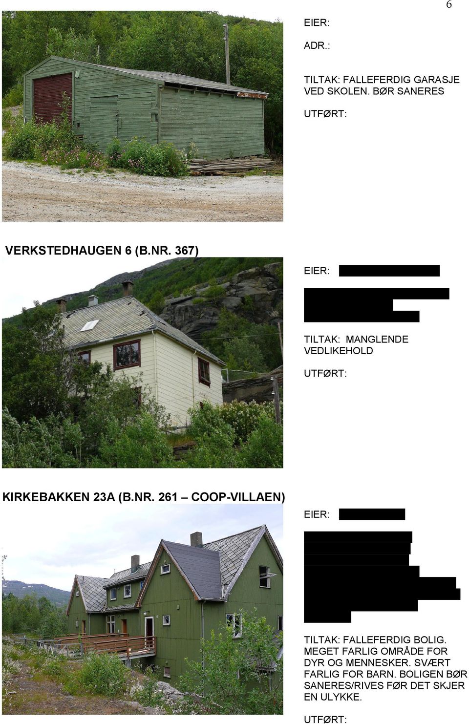 261 COOP-VILLAEN) ARILD TANSØ IUELLSKLEV 11 4841 ARENDAL TLF.