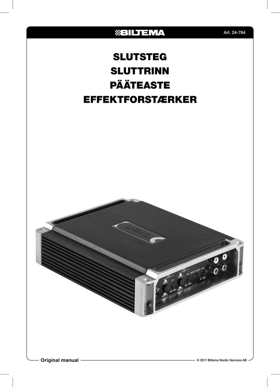 Art Sluttrinn Pääteaste. Original manual Biltema Nordic Services AB - PDF  Free Download