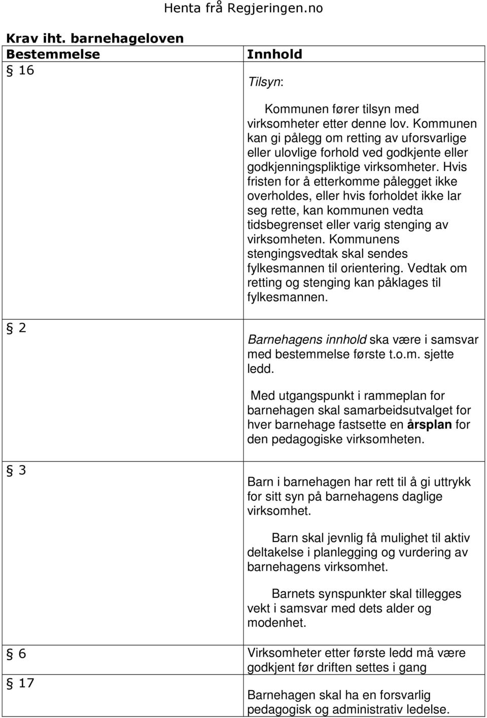 Hvis fristen for å etterkomme pålegget ikke overholdes, eller hvis forholdet ikke lar seg rette, kan kommunen vedta tidsbegrenset eller varig stenging av virksomheten.