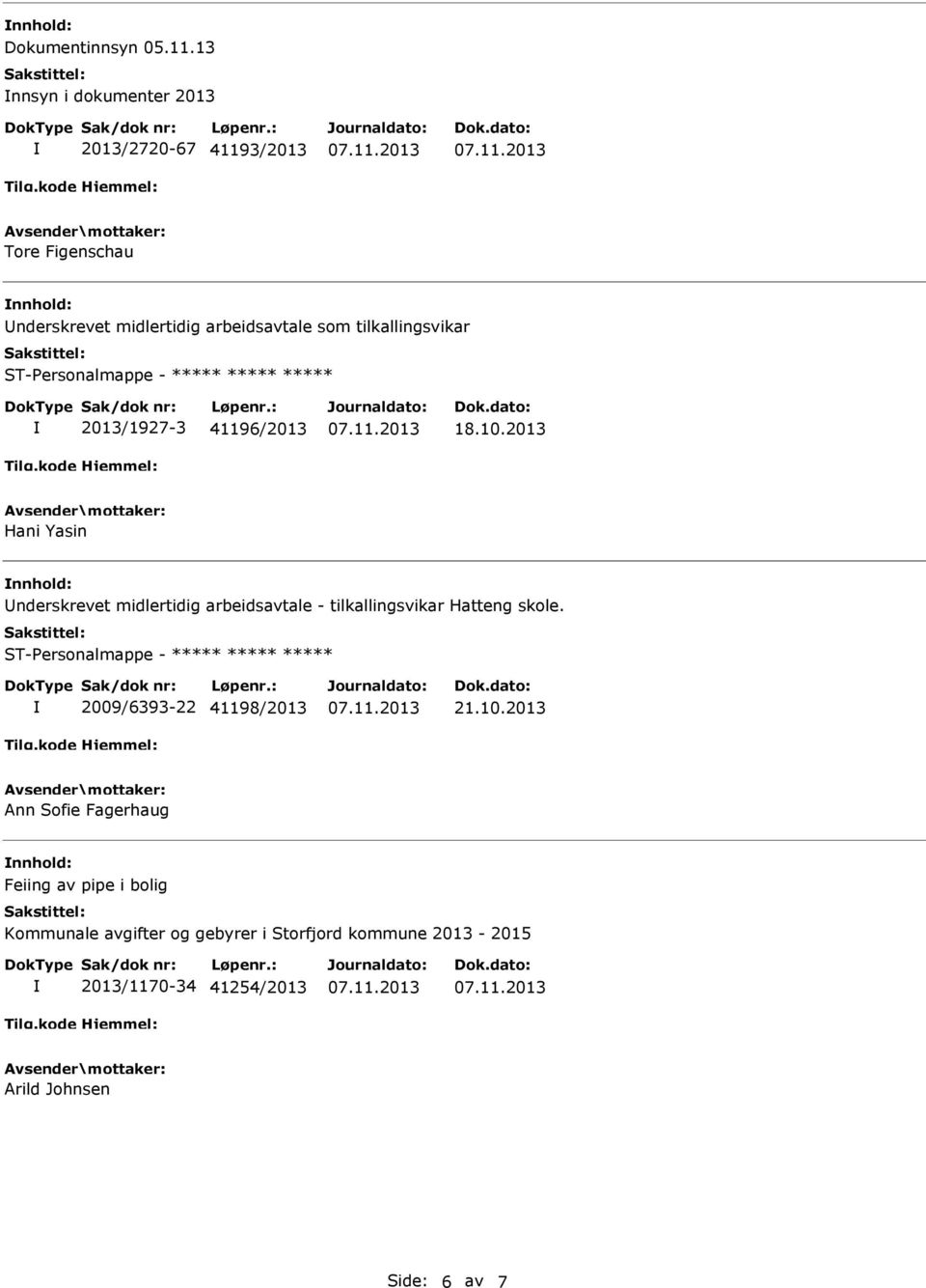 ST-Personalmappe - ***** ***** ***** 2013/1927-3 41196/2013 18.10.