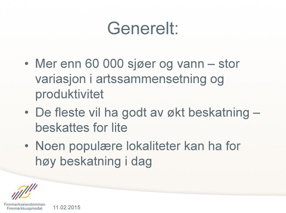 godt av økt beskatning beskattes for lite Noen