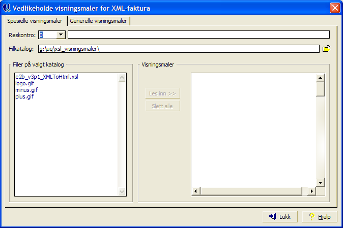 XML-Import elektroniske faktura (e2b) I Unique Fakturabehandling er det tilrettelagt for import av elektroniske fakturaer av typen e2b.