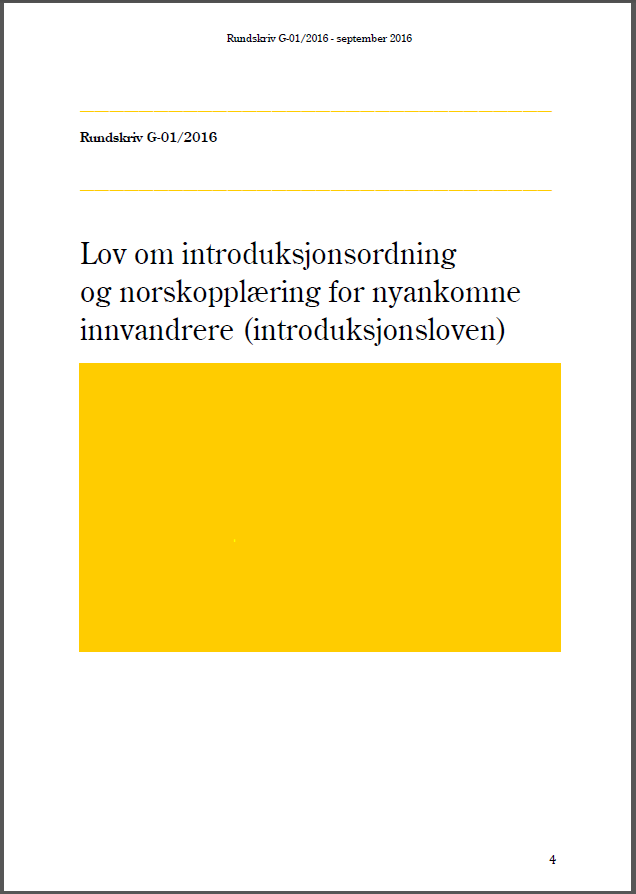 Introloven- en lov, to ordninger Introduksjonsordningen (introduksjonsprogram) Opplæring i norsk og samfunnskunnskap