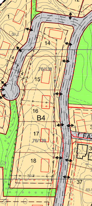 Plan- g bygningslven 12-14 Planer sm endres: Planid: 3636r4 Plannavn: del av Øytangen vedtatt: dat 22.05.2008 Endringen består i: Se sidene under. Kart ikke i målestkk Kmmunens saksnr.