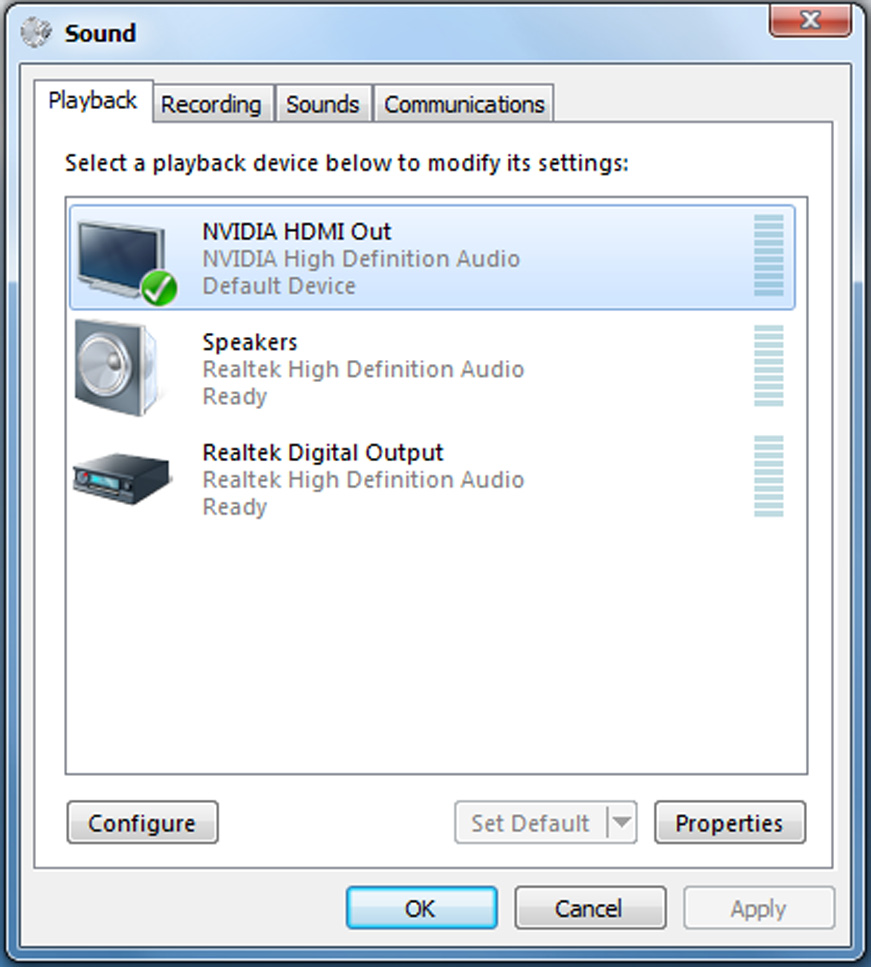 2. Høyreklikk på Volummikser-ikonet på Windows -oppgavelinjen og klikk på Playback devices (Avspillingsenheter). 3.