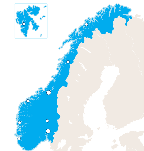 Regional tilstedeværelse er en