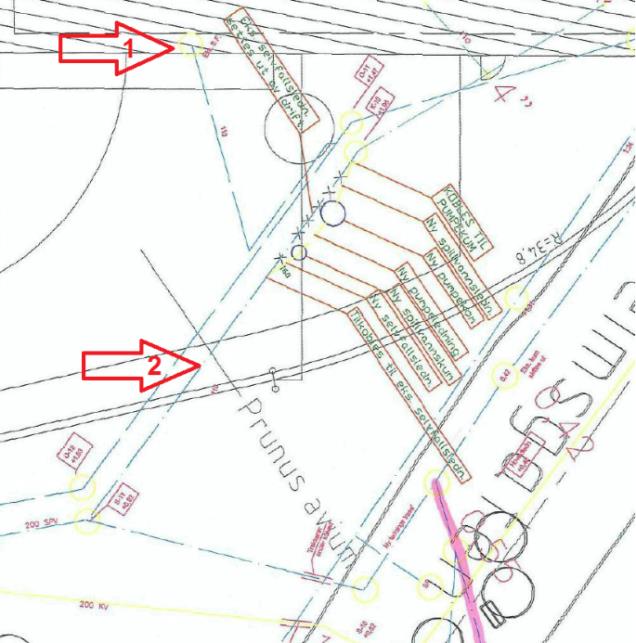 2. Eksisterende situasjon Offentlige vann- og avløpsledninger ligger i Solheimsgaten øst for bygget.