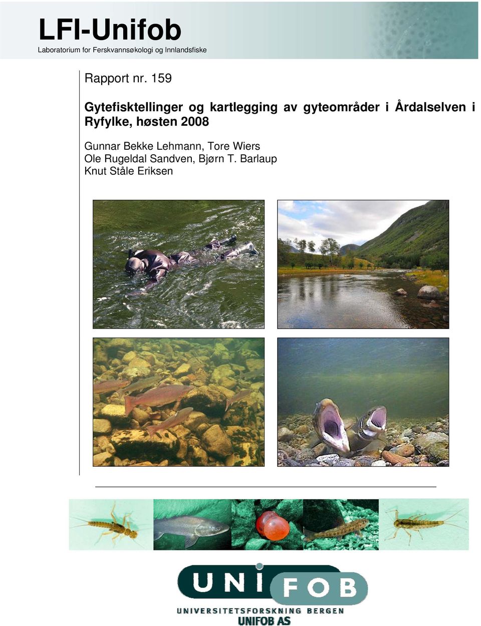 159 Gytefisktellinger og kartlegging av gyteområder i