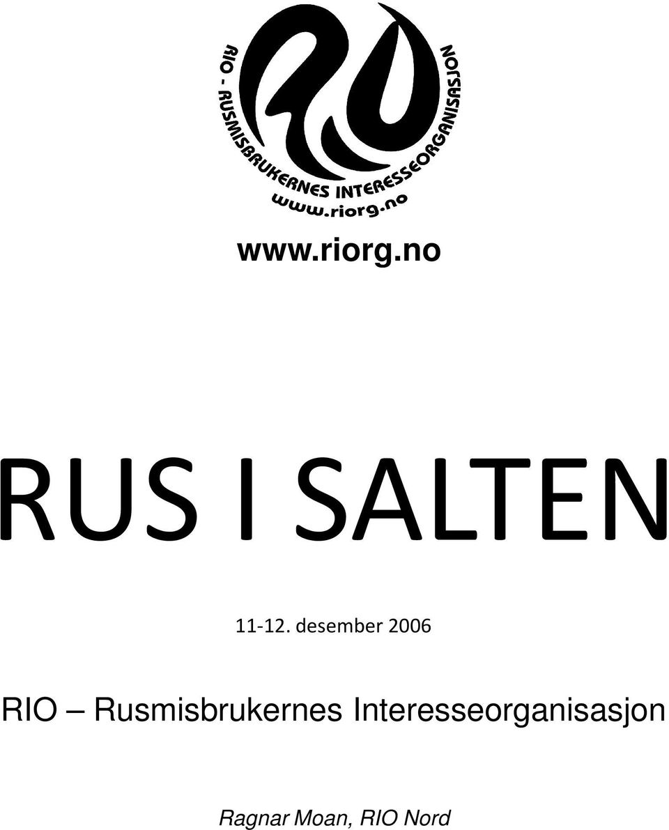 desember 2006 RIO