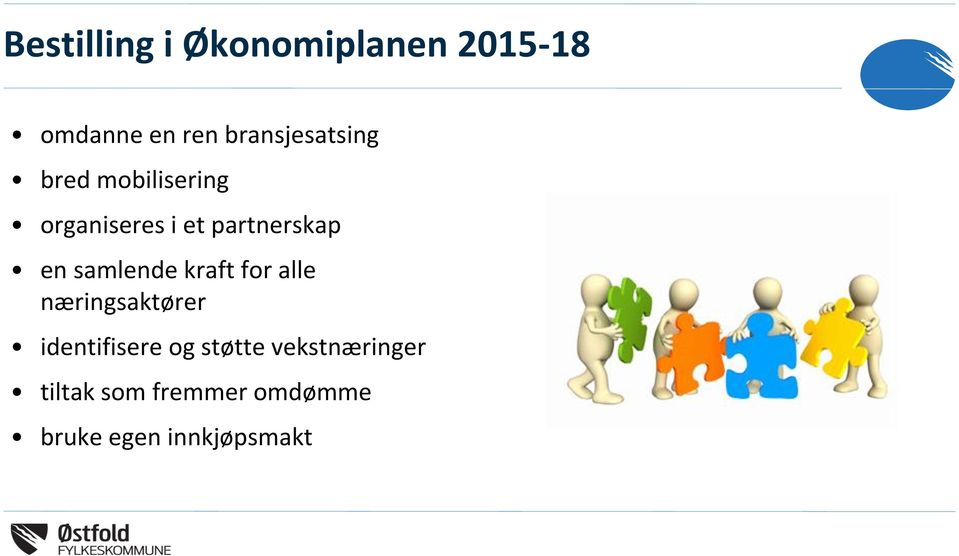 partnerskap en samlende kraft for alle næringsaktører