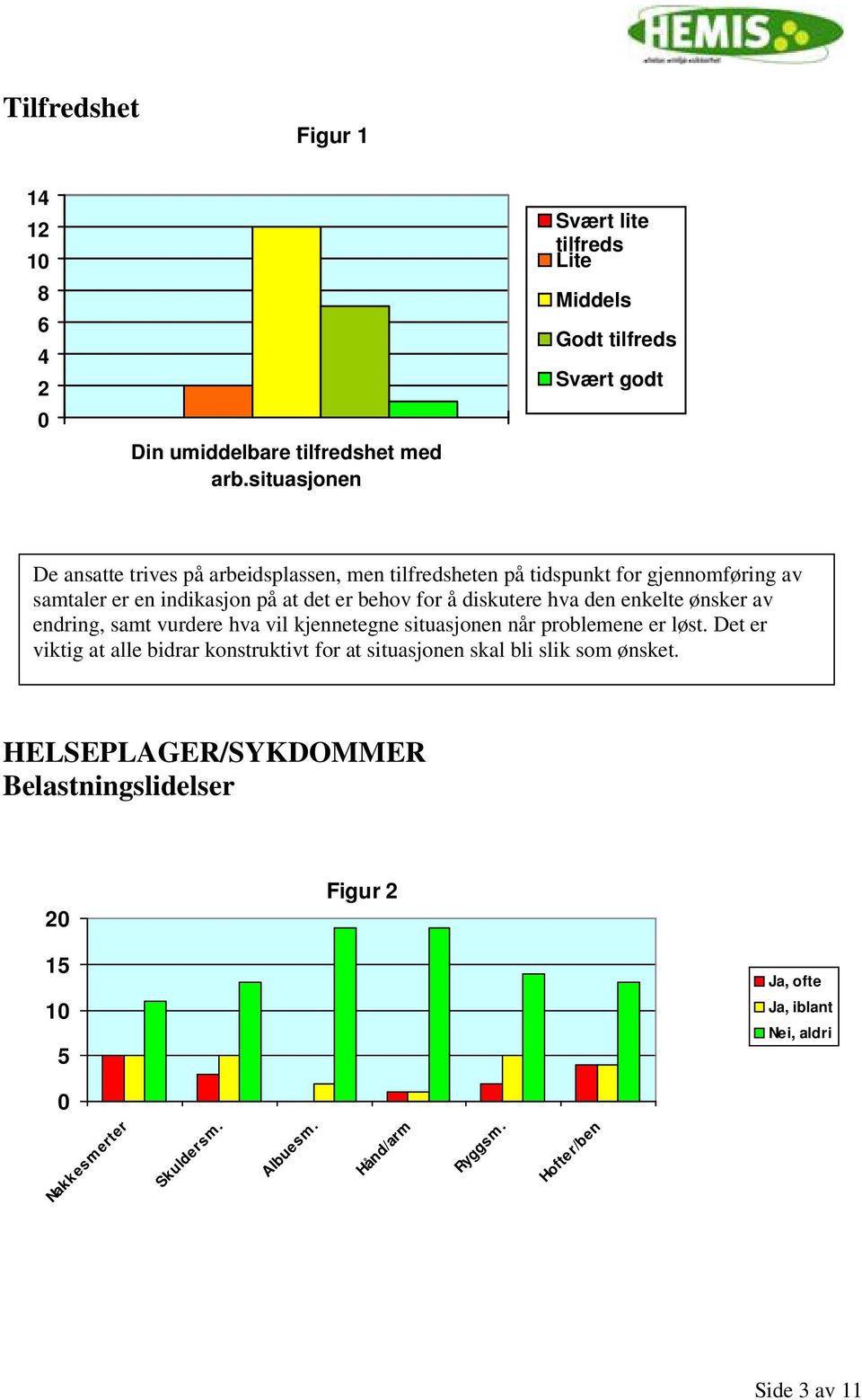 indikasjon på at det er behov for å diskutere hva den enkelte ønsker av endring, samt vurdere hva vil kjennetegne situasjonen når problemene er løst.