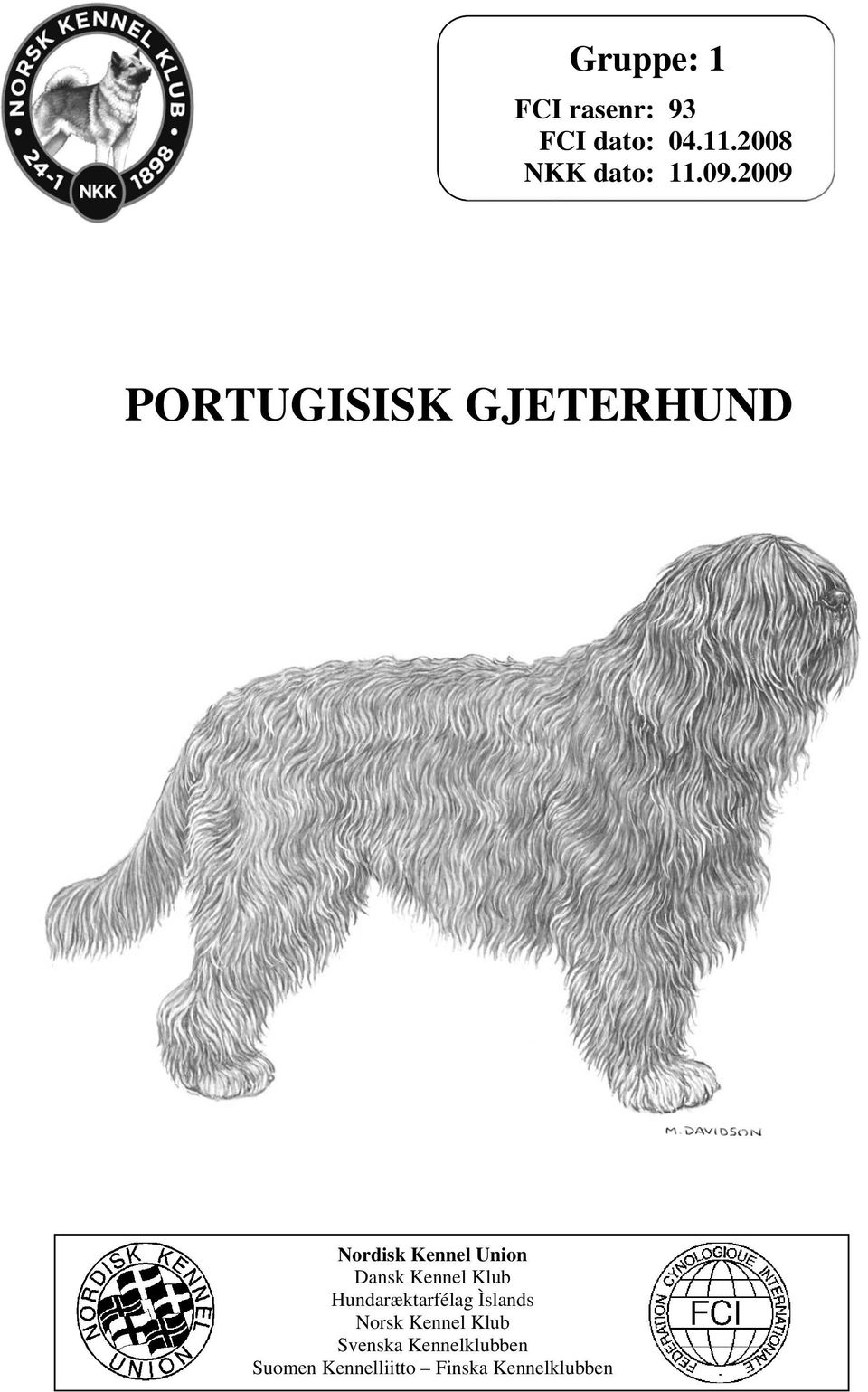 Kennel Klub Hundaræktarfélag Ìslands Norsk Kennel Klub